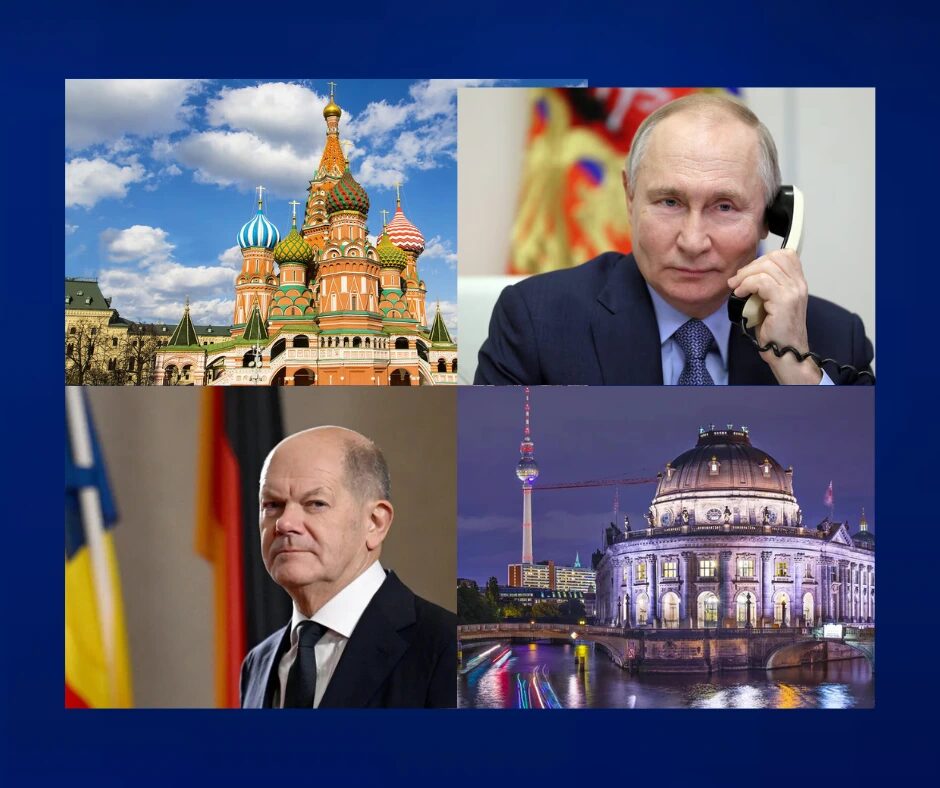 Putin talks with chancellor olaf scholz